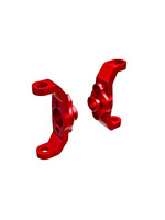 Traxxas TRA9733-RED Traxxas Caster blocks, 6061-T6 aluminum (red-anodized) (left & right)