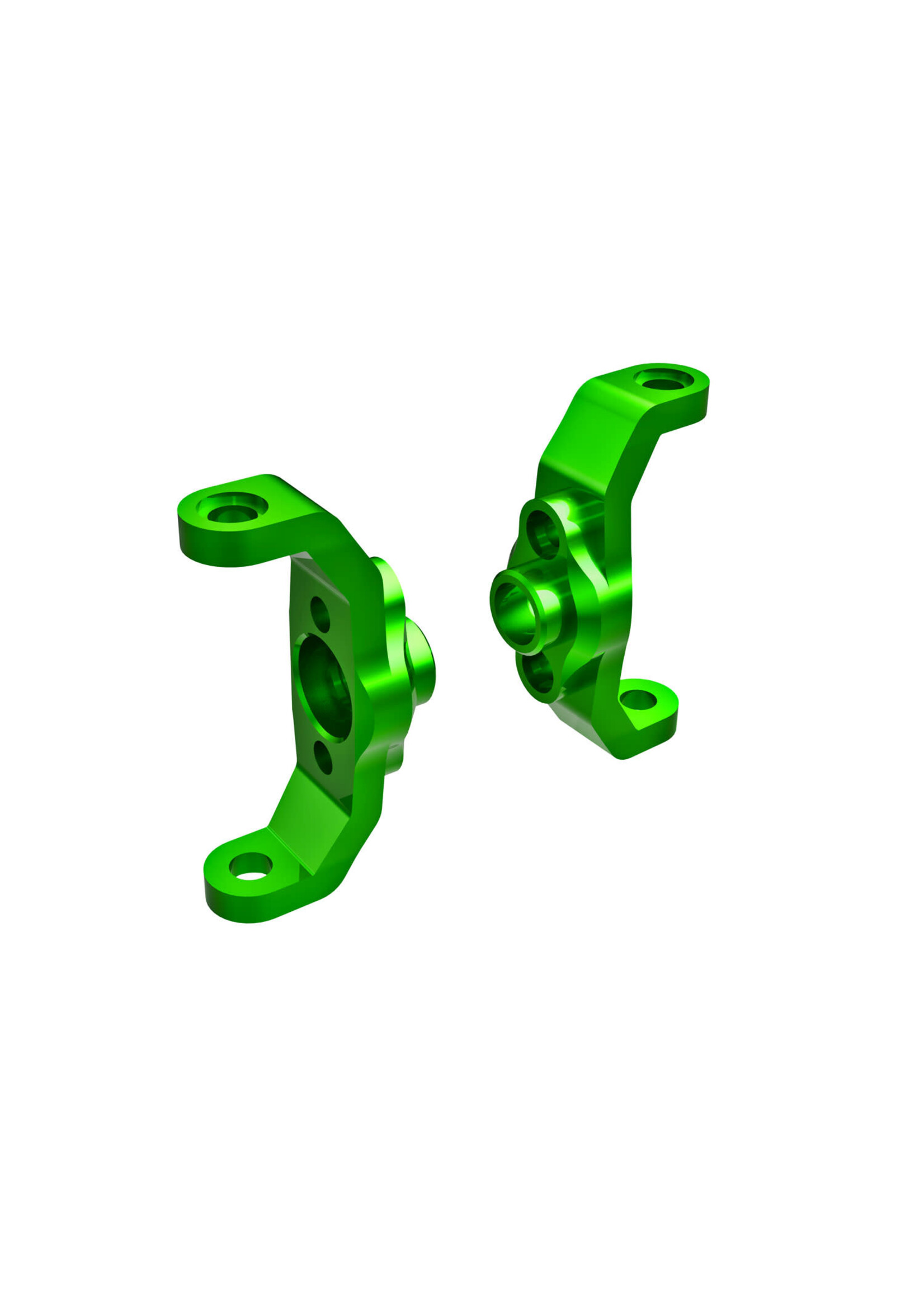 Traxxas TRA9733-GRN Traxxas Caster blocks, 6061-T6 aluminum (green-anodized) (left & right)