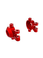 Traxxas TRA9737-RED Steering blocks, 6061-T6 aluminum (red-anodized) (left & right)/ 2.5x12mm BCS (with threadlock) (2)/ 2x6mm SS (with threadlock) (4)