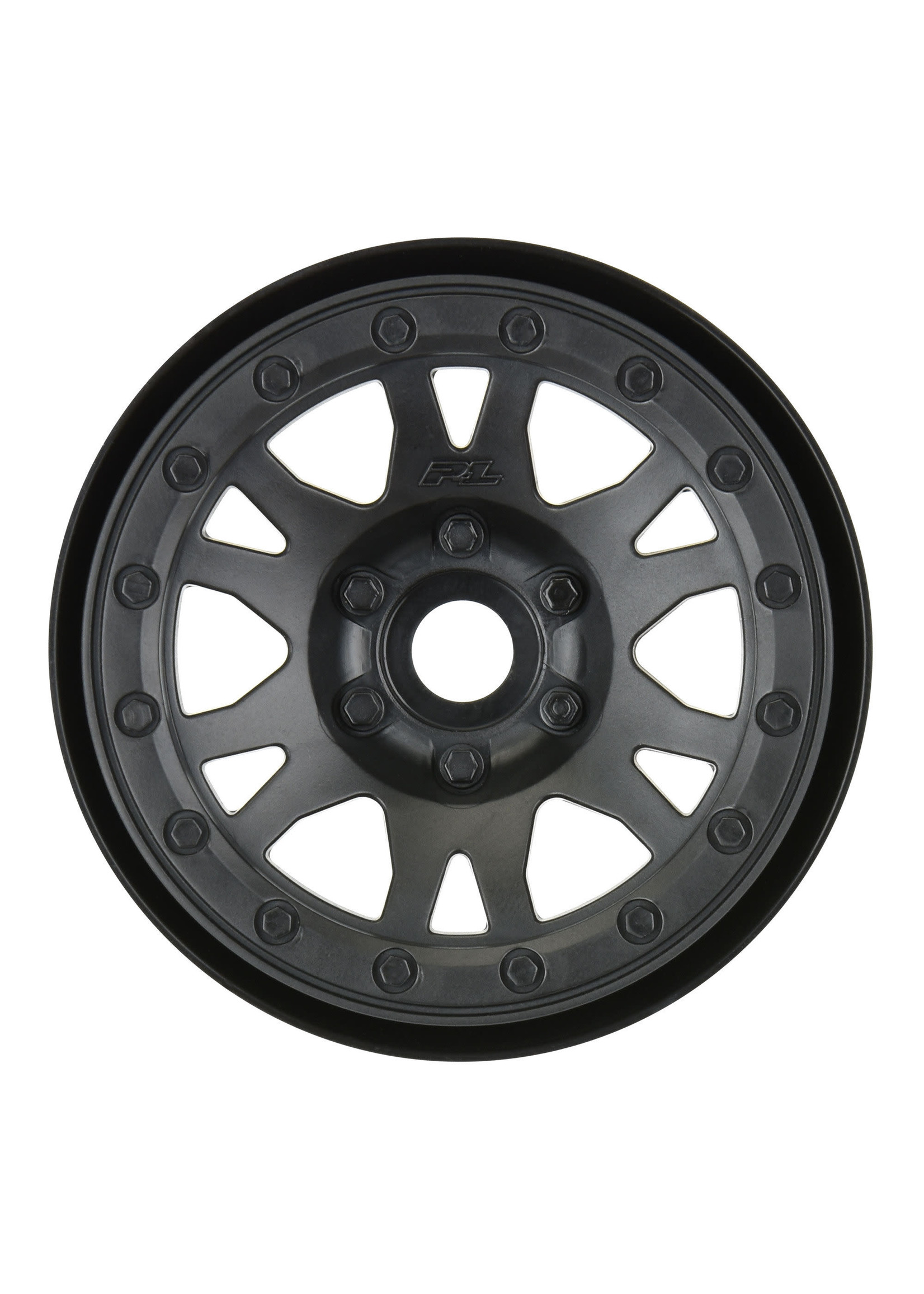 Pro-Line Racing PRO280503 Pro-Line Racing 1/10 Impulse F/R 2.2" 12mm Crawler Wheels (2) Black