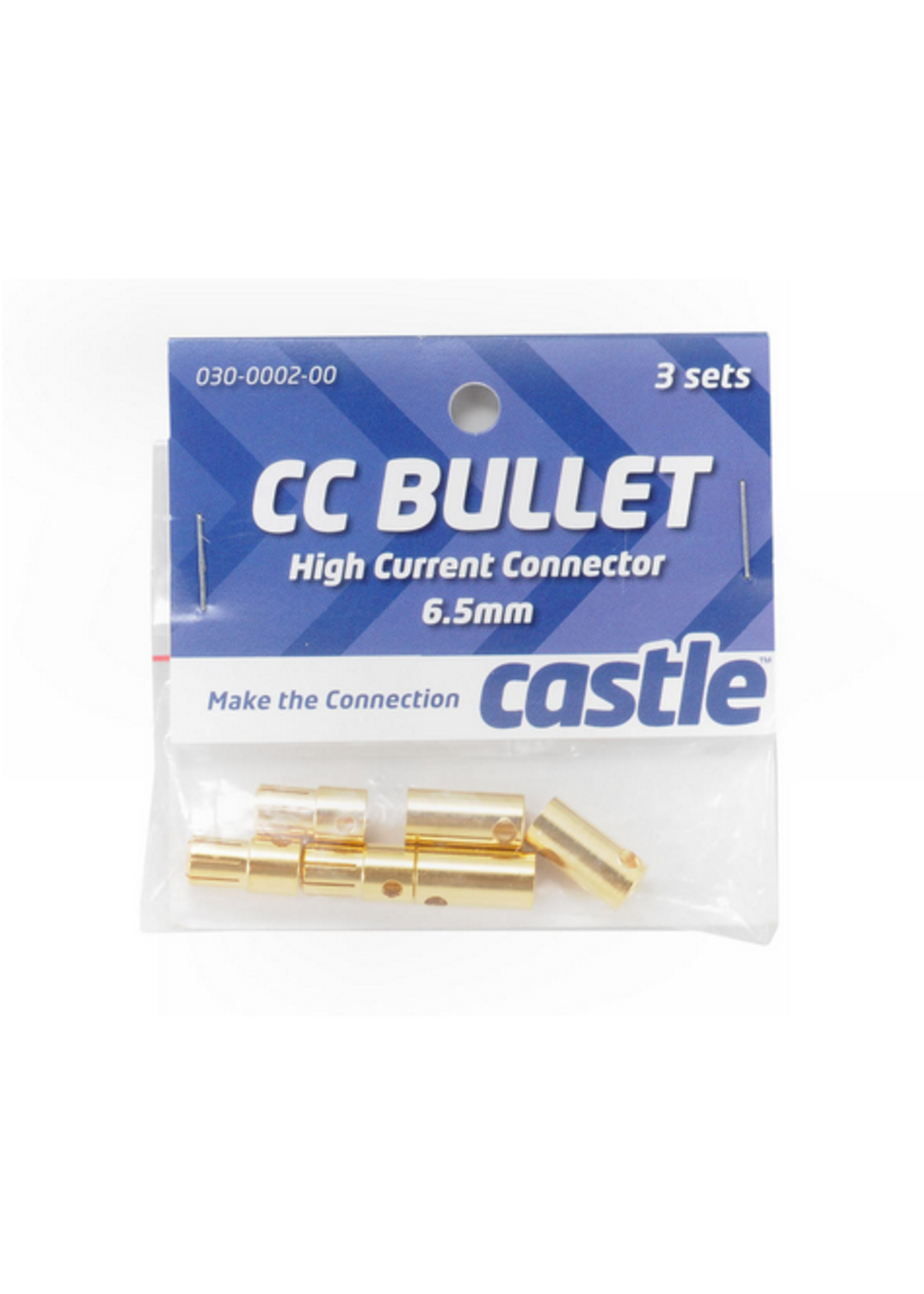 Castle Creations CSE095-0009-00 Castle Creations 6.5mm High Current Bullet Connector Set