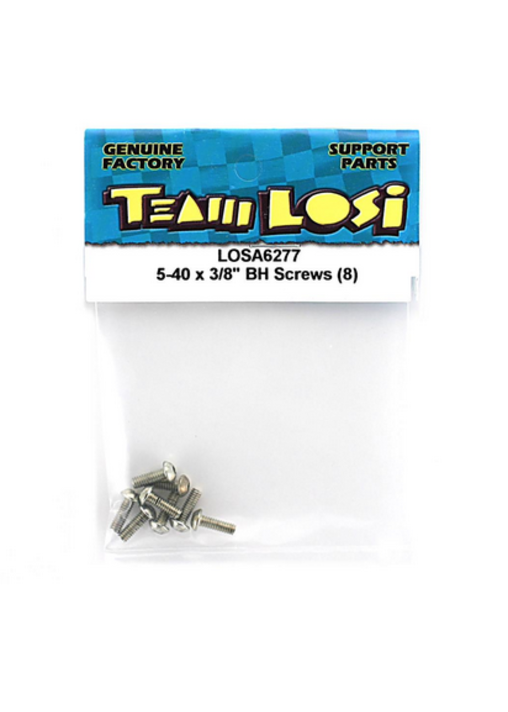 Losi LOSA6277 Losi 5-40 x 3/8" Button Head Screws (8)