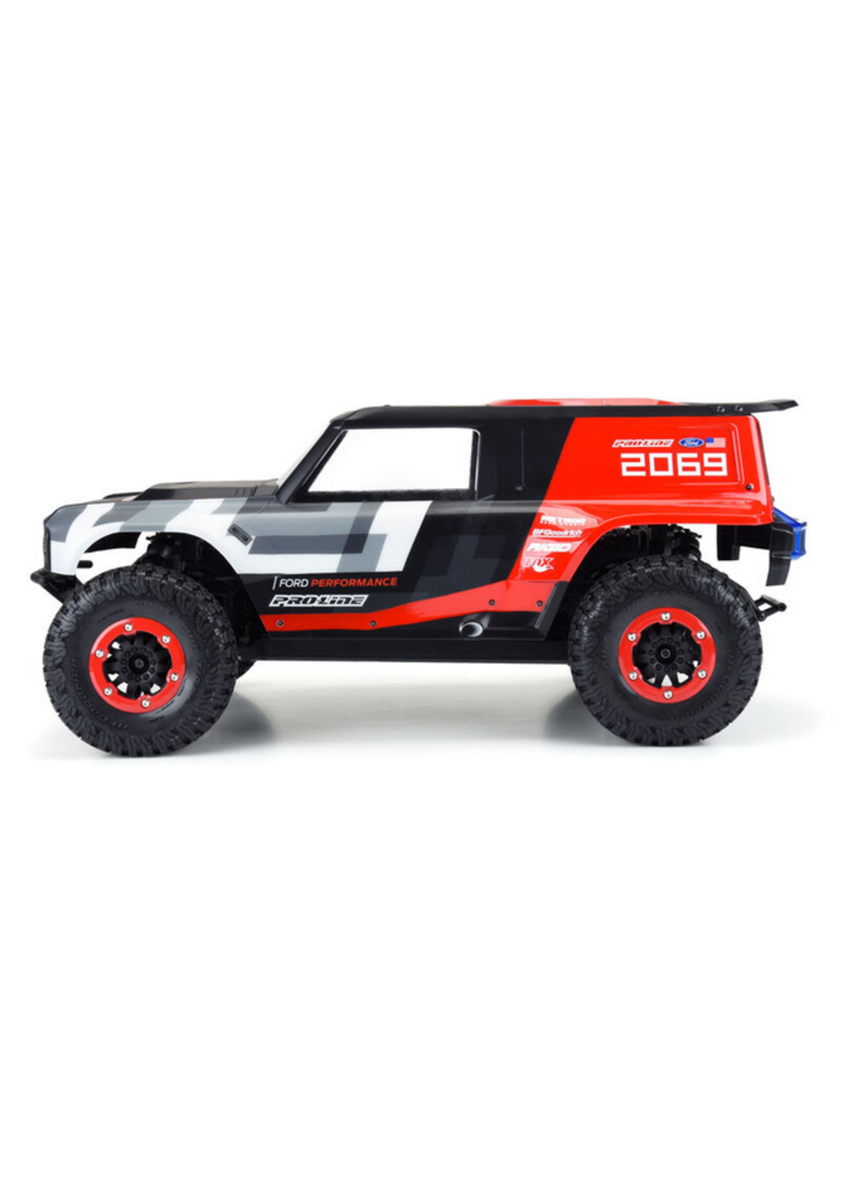 Pro-Line Racing PRO3586-00 Pro-Line 1/10 Ford Bronco R Clear Body: Short Course