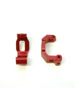 ST Racing Concepts ST8332R STRC CNC Machined Alum. HD Front Caster Blocks (1 pair) for Traxxas 4Tec 2.0 (Red)