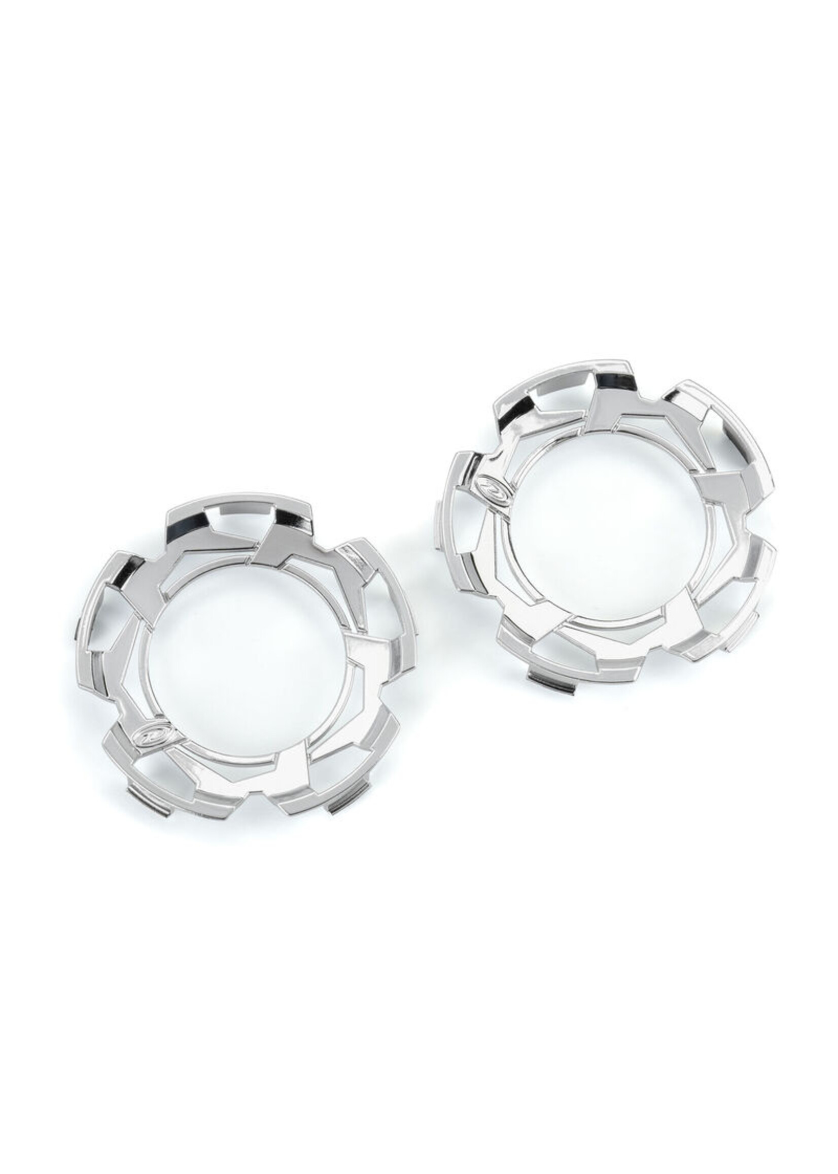 Duratrax DTX2820 Duratrax Clip-Lock Wheel Face Ripper 2.8" Wheel (Mirror Chrome)