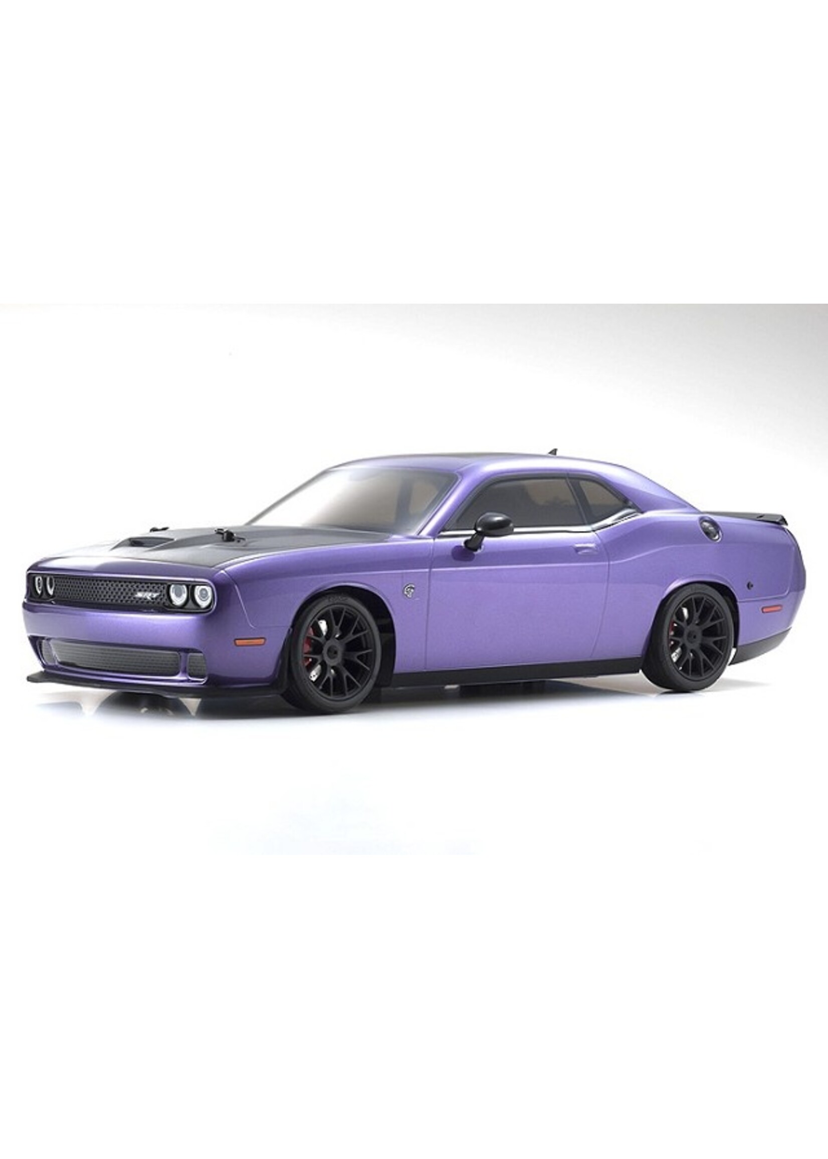 Kyosho KYO34415 Kyosho FAZER Mk2 2015 Dodge Challenger Hellcat SRT RTR, 1/10 Electric 4WD Touring Car