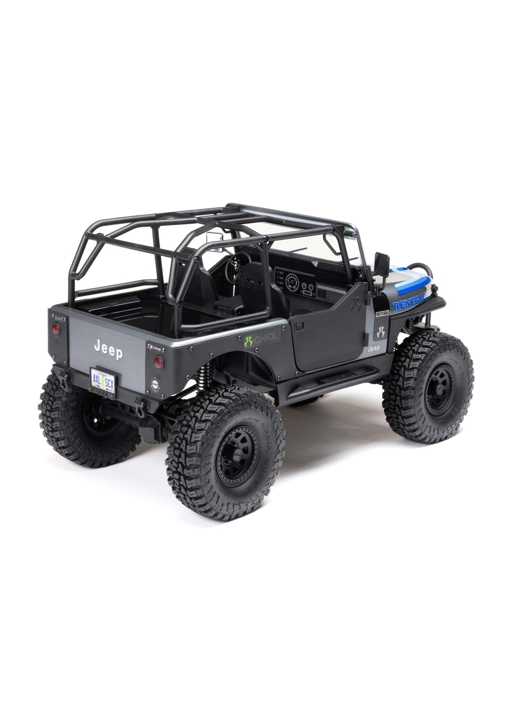 Axial AXI03008 Axial 1/10 SCX10 III Jeep CJ-7 4WD Brushed RTR