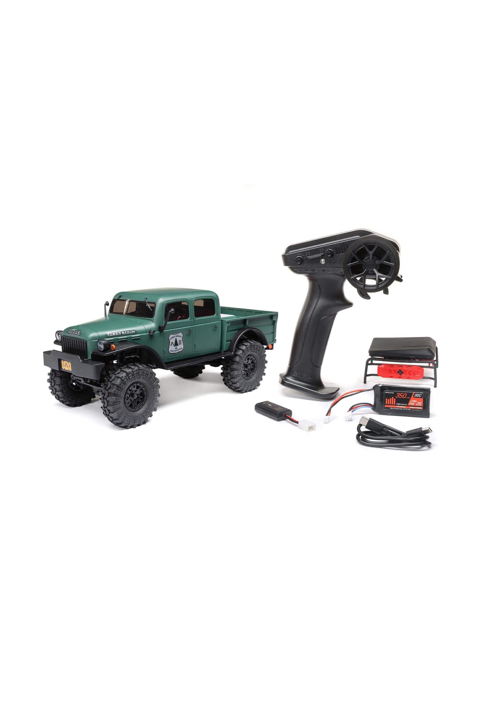 Axial AXI00007 Axial 1/24 SCX24 Dodge Power Wagon 4WD Rock Crawler Brushed RTR