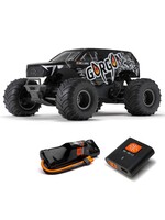 ARRMA ARA3230SKT1 ARRMA 1/10 GORGON 4X2 MEGA 550 Brushed Monster Truck Ready-To-Assemble Kit with Battery & Charger