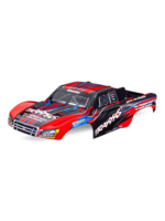 Traxxas TRA5924-RED Body, Slash® 2WD (also fits Slash VXL & Slash 4X4), red (painted, decals applied) (assembled with front & rear latches for clipless mounting)