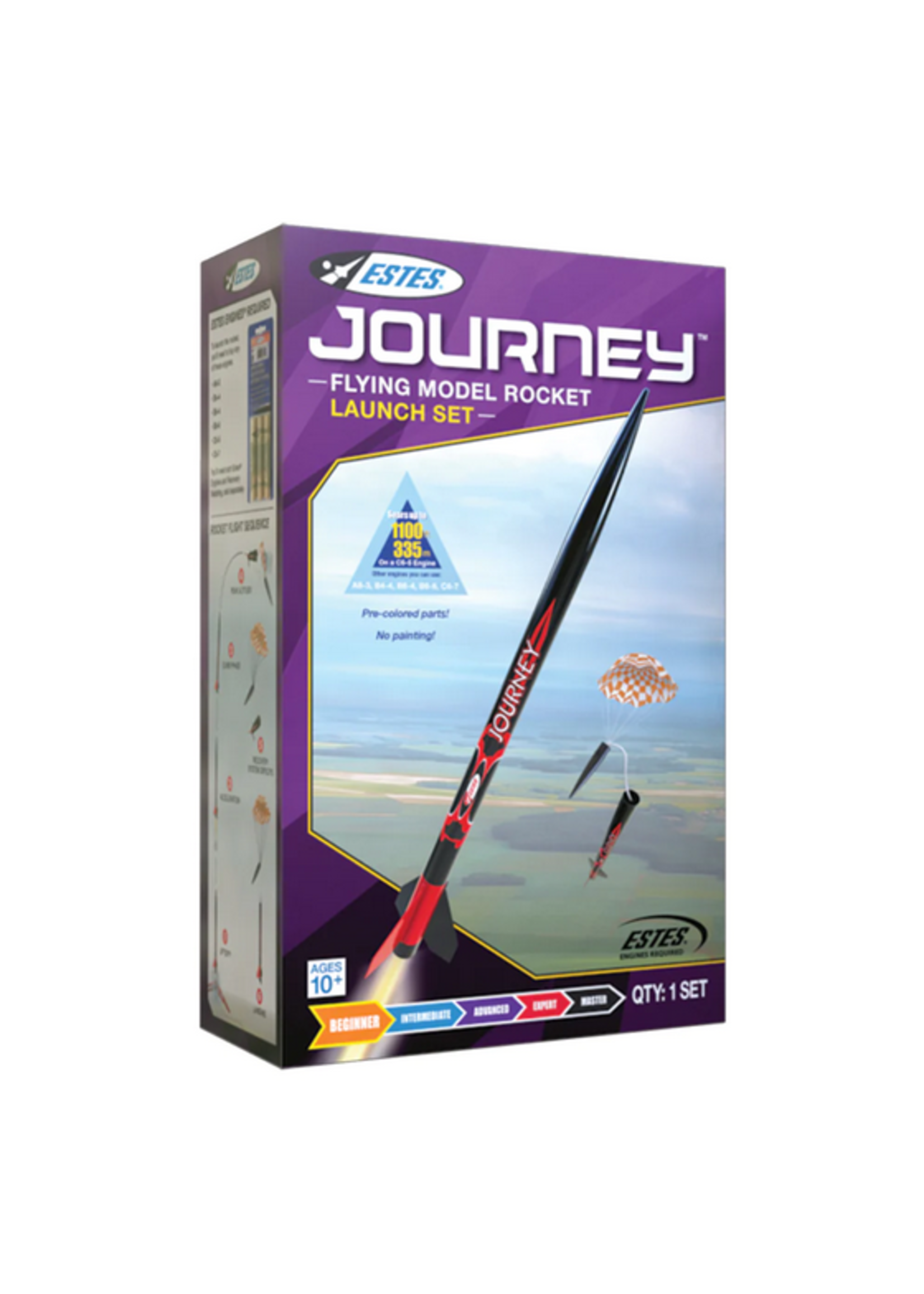 Estes EST1441 Estes Journey Launch Set E2X Easy-to-Assemble