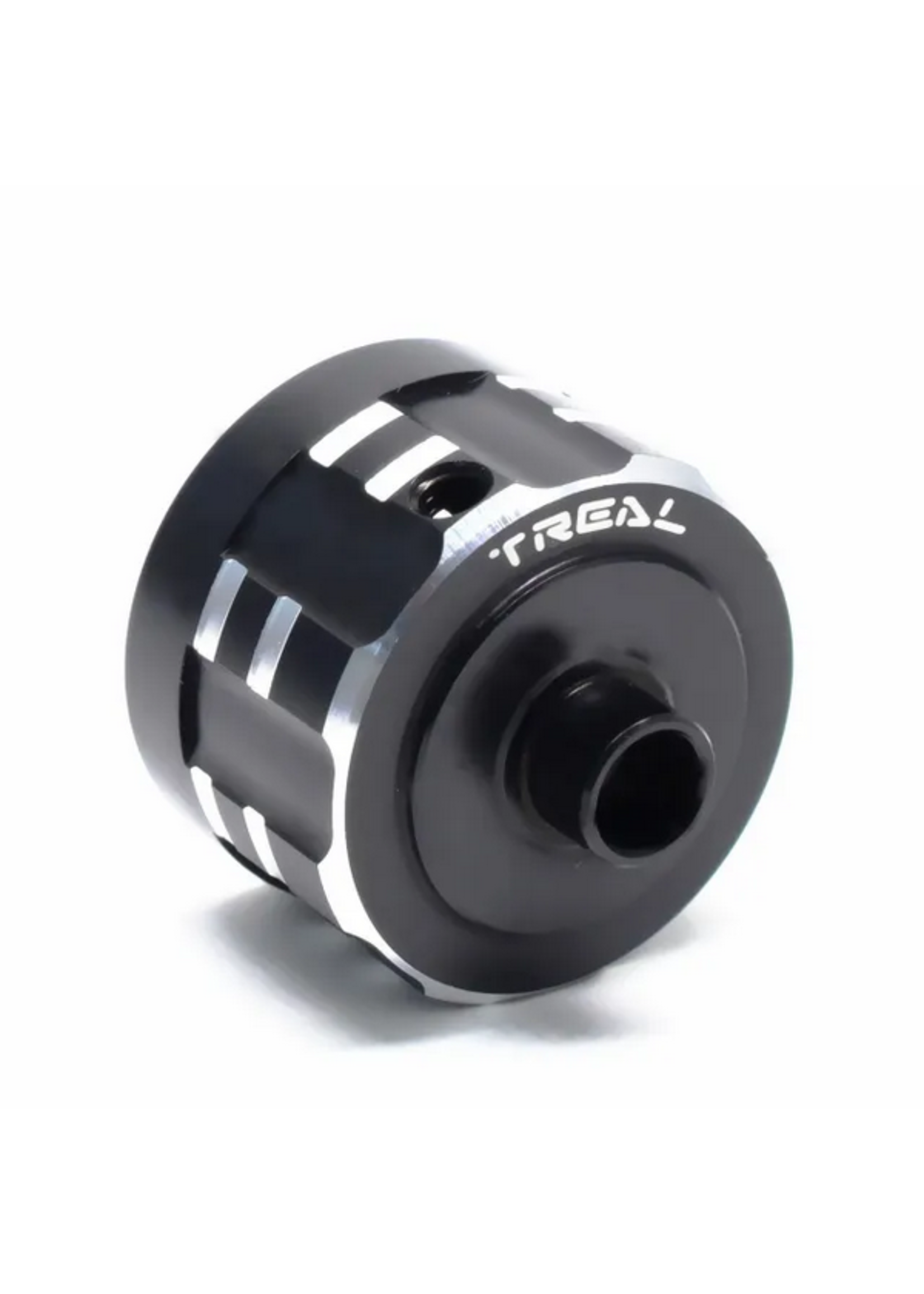 Treal D-04-A1 Treal Aluminum 7075 Diff Case Differential Carrier 29mm for Arrma 1:8 KRATON 6S EXTREME BASH (EXB) Black