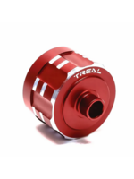 Treal D-04-A2 Treal Aluminum 7075 Diff Case Differential Carrier 29mm for Arrma 1:8 KRATON 6S EXTREME BASH (EXB) Red