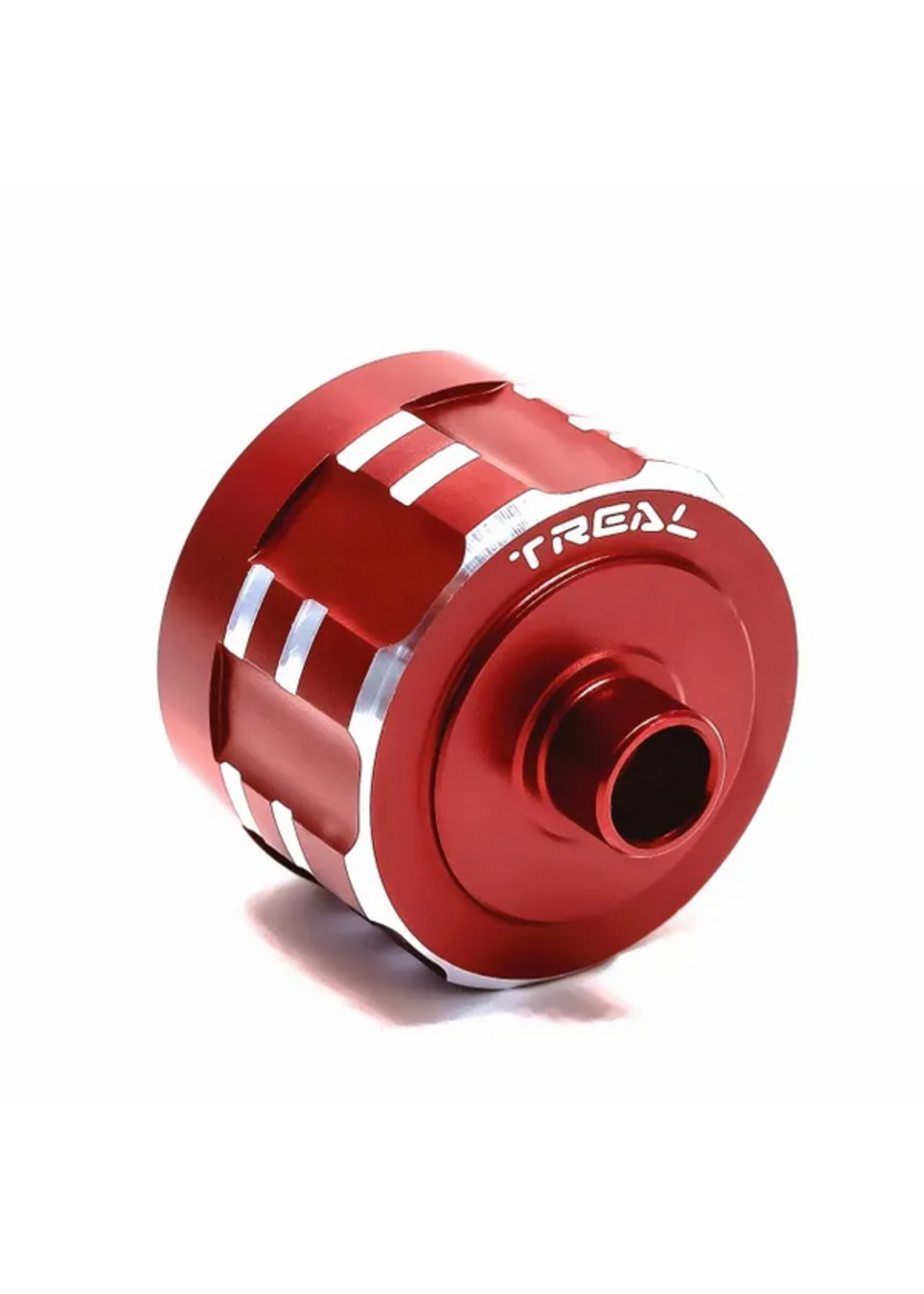 Treal D-04-A2 Treal Aluminum 7075 Diff Case Differential Carrier 29mm for Arrma 1:8 KRATON 6S EXTREME BASH (EXB) Red