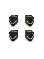 Treal D-07-A4 Treal Brass Axle Lower Link Mounts Set(4P) Weight Upgrades for Redcat GEN9 and Ascent Crawler