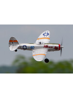 Rage RC RGRA1307 Rage RC  P-47 Thunderbolt Micro RTF Airplane with PASS (Pilot Assist Stability Software) System