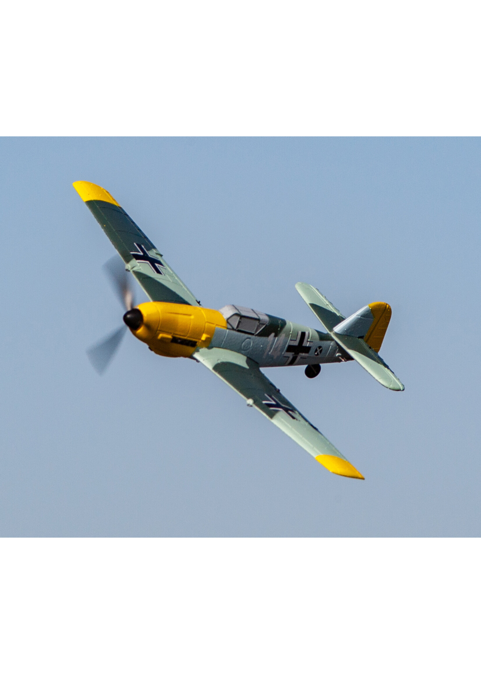 Rage RC RGRA1304 Rage RC  Messerschmitt Bf 109 Micro RTF Airplane with PASS (Pilot Assist Stability Software) System