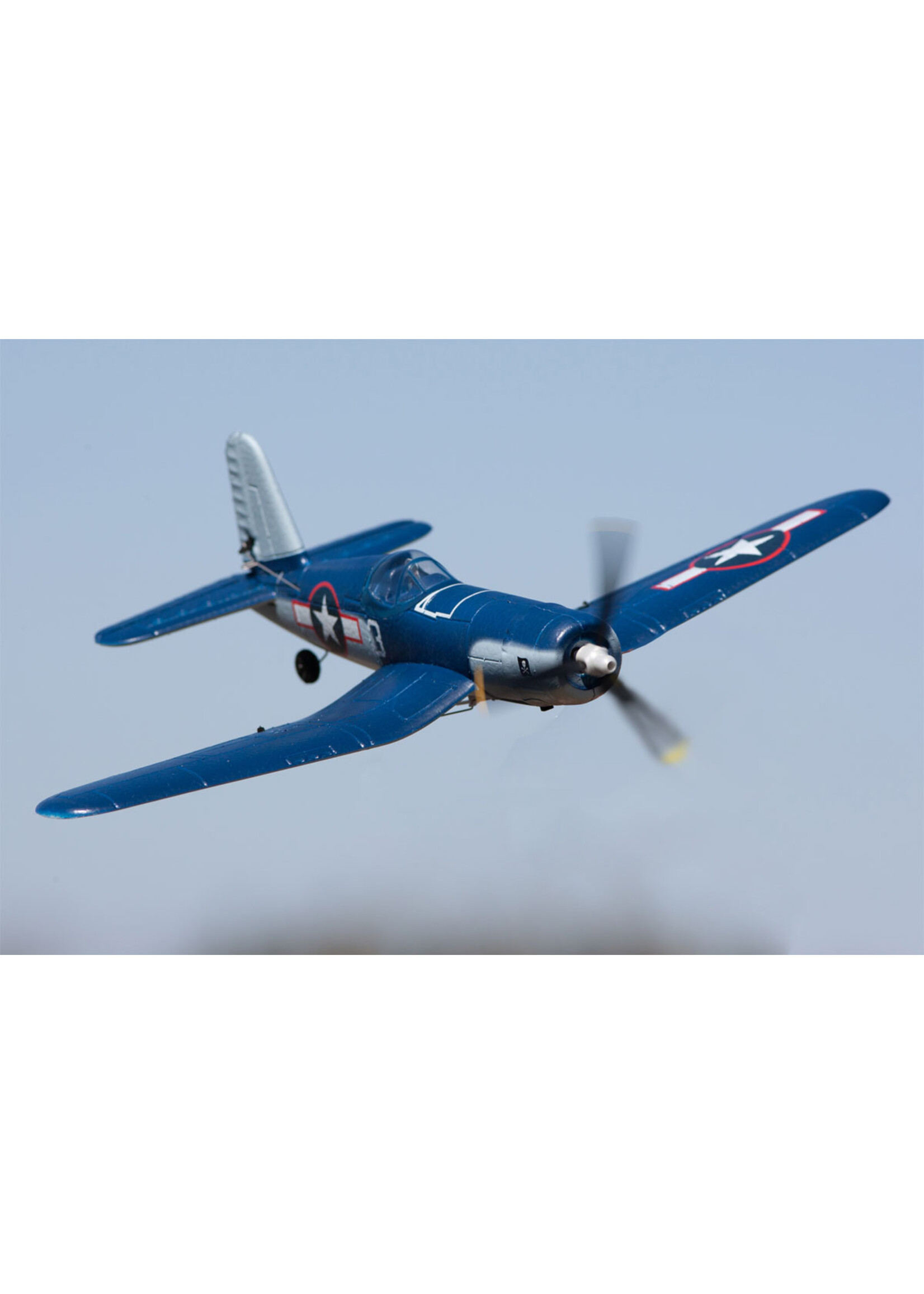 Rage RC RGRA1301V2 Rage RC  F4U Corsair Jolly Rogers Micro RTF Airplane with PASS (Pilot Assist Stability Software) System