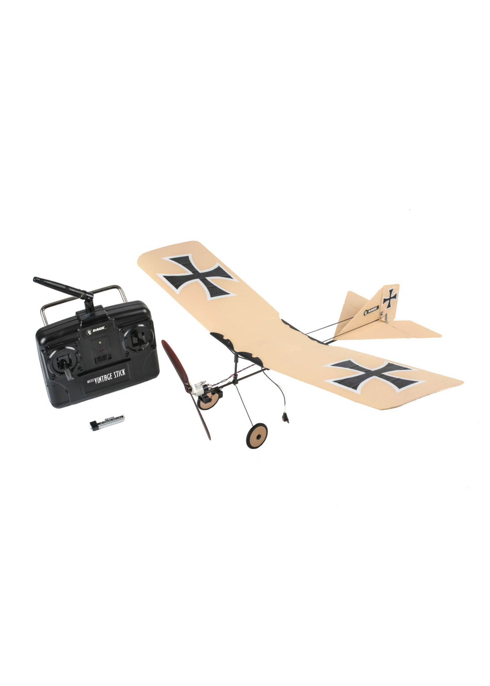 Rage RC RGRA1111 Rage RC Vintage Stick Micro RTF Airplane