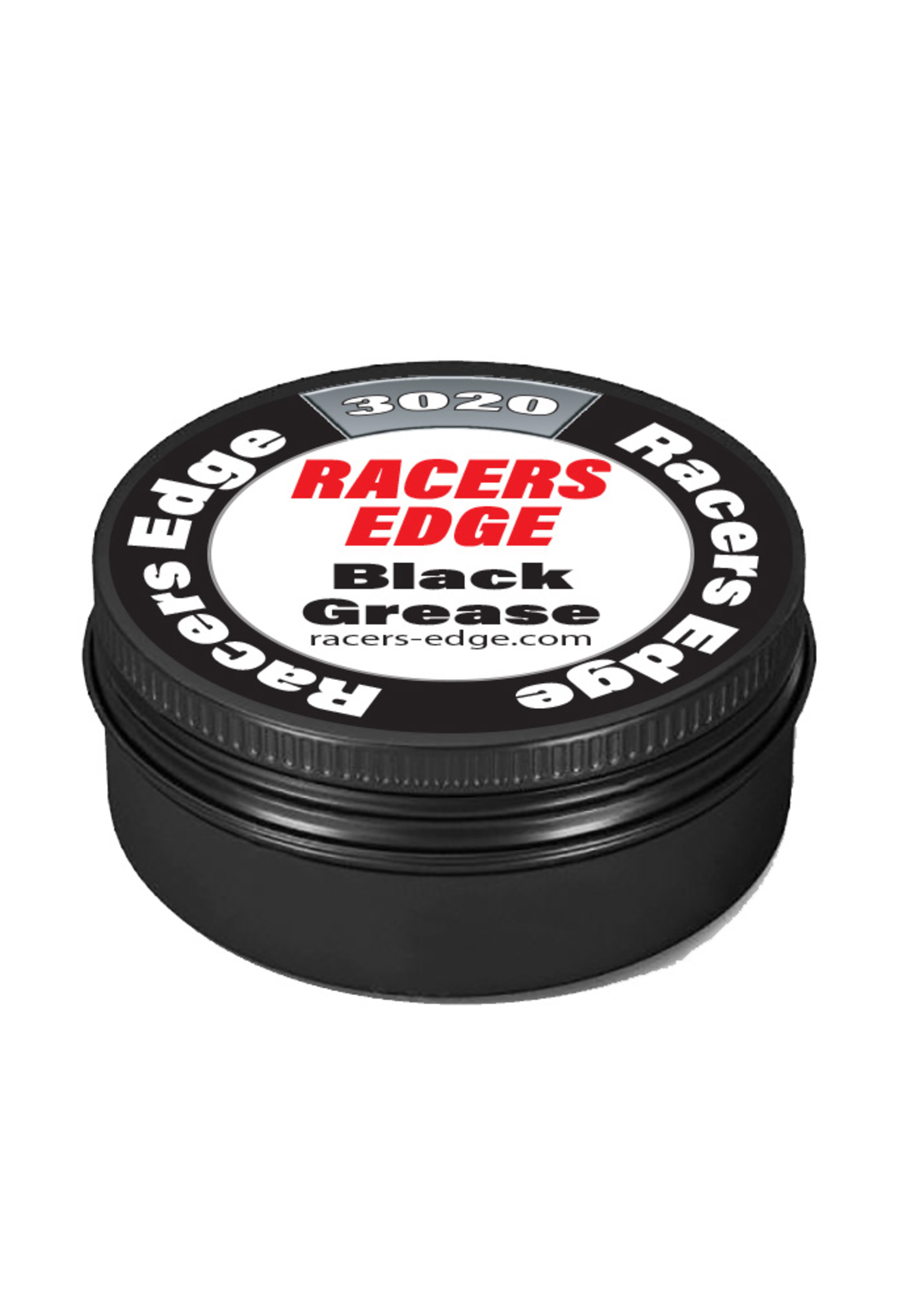 Racers Edge RCE3020 Racers Edge Black Grease (8ml) in Black Aluminum Tin w/Screw On Lid