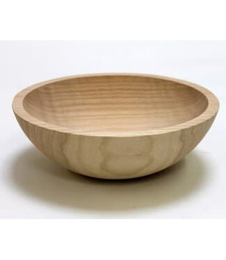 10" Round Wooden Bowl