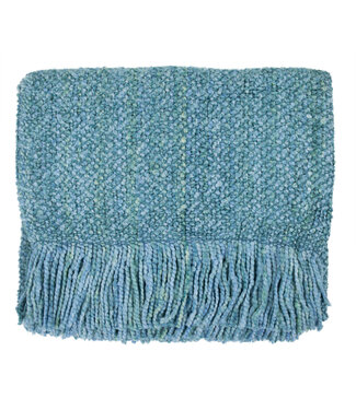 Bedford Cottage Campbell (Aqua) Throw Blanket 40"x70"