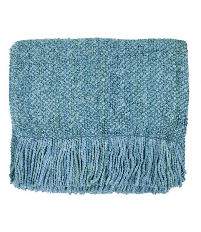 Bedford Cottage Campbell (Aqua) Throw Blanket 40"x70"
