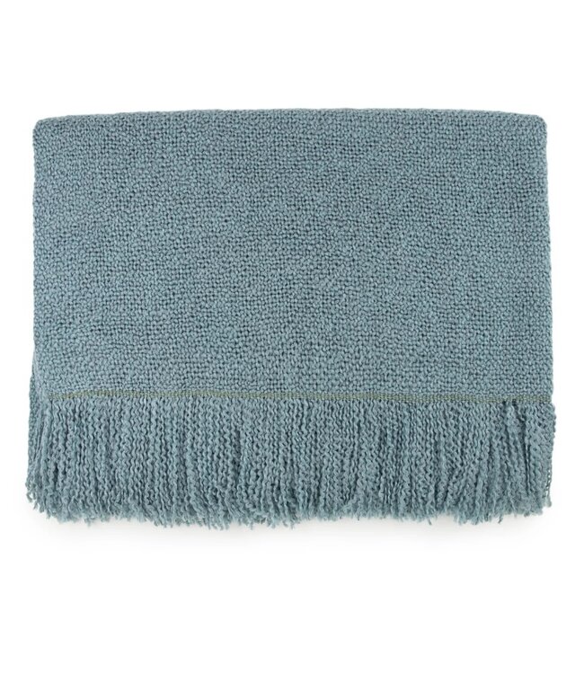 Bedford Cottage Serene (Mist) Throw Blanket 45" x 70"
