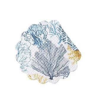 C&F Monterey Mist Round Placemat