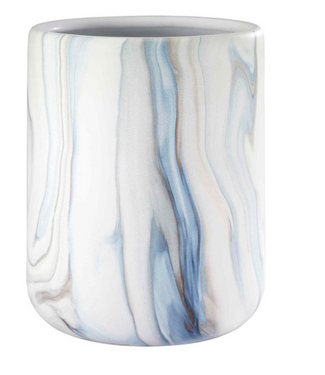 Avanti Linen Waves Wastebasket