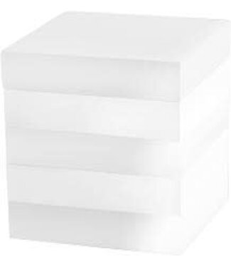 Kassatex Cabana Cotton Jar White