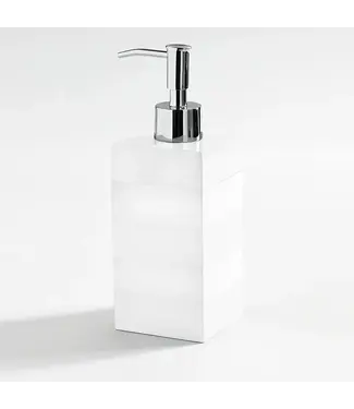 Kassatex Cabana Lotion Dispenser White