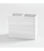 Kassatex Cabana Toothbrush Holder White