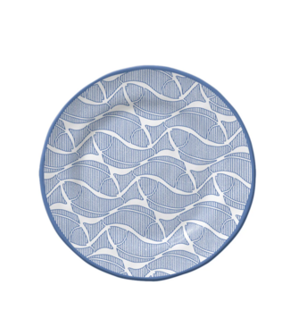 Merritt Seasucker Sea Salad Plate Fish
