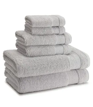 Kassatex Pergamon Turkish Wash Towel - Platinum