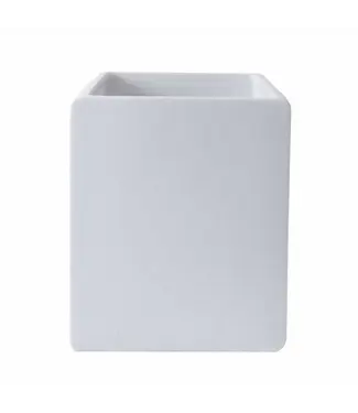 Kassatex Verbier Waste Basket Ivory
