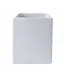 Kassatex Verbier Waste Basket Ivory