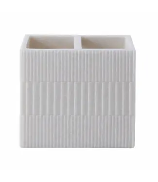 Kassatex Urbano Toothbrush Holder Ivory