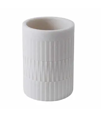 Kassatex Urbano Tumbler Ivory