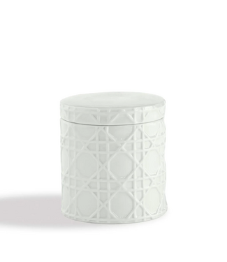 Kassatex Rattan Cotton Jar Bath Acc