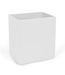 Kassatex Lacca Waste Basket White Bath Acc