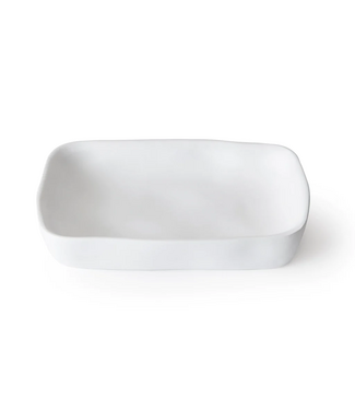 Kassatex Montecito Soap Dish Bath Acc White