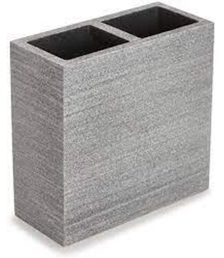 Kassatex Grey Slate Toothbrush Holder