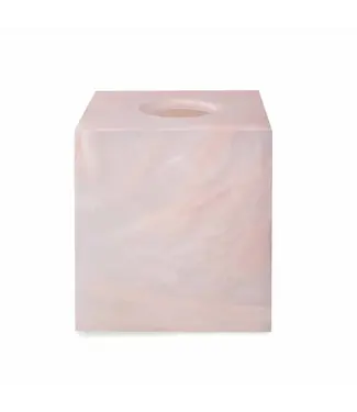 Kassatex Luna Tissue Holder Pale Pink