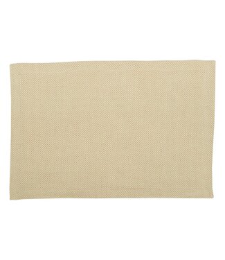 C&F Herringbone Natural Placemat