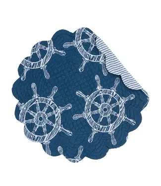 C&F Maritime Round Placemat