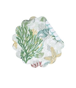 C&F Shellwood Sound Round Placemat