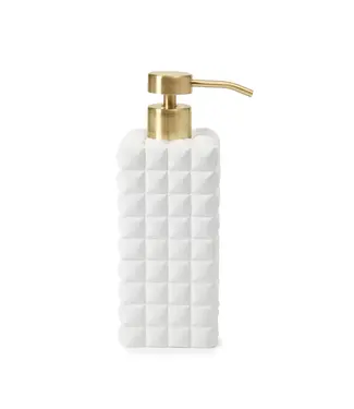 Kassatex Piazza Lotion Dispenser White