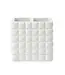 Kassatex Piazza Toothbrush Holder White