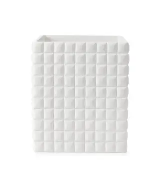 Kassatex Piazza Waste Basket White